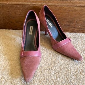 Alfani Rorey. Rose color. Size 7. About 2 inch heel